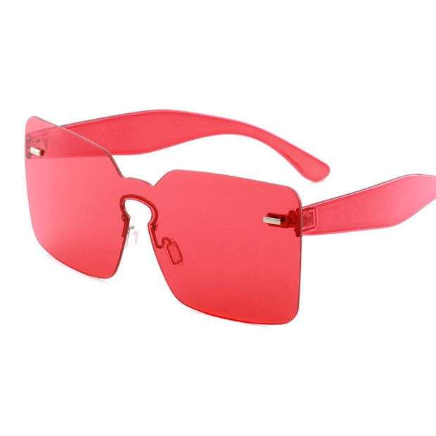 Rimless Oversized Shades - Kelita's Kloset