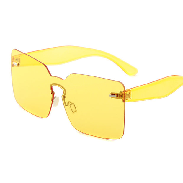 Rimless Oversized Shades - Kelita's Kloset