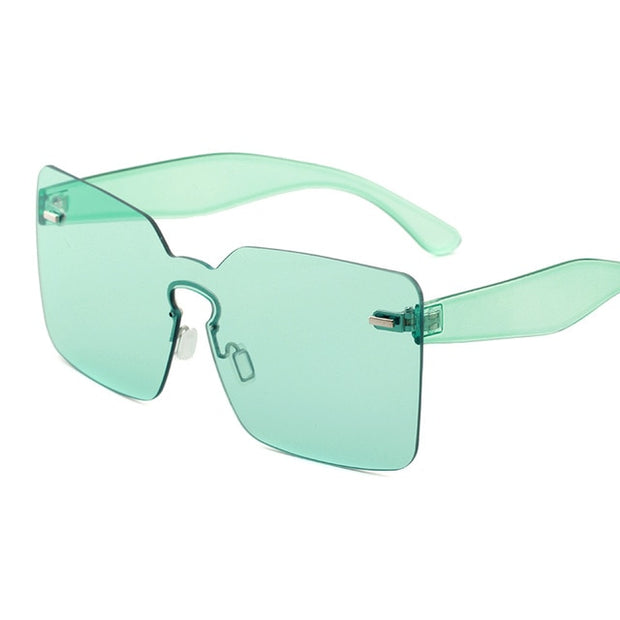 Rimless Oversized Shades - Kelita's Kloset